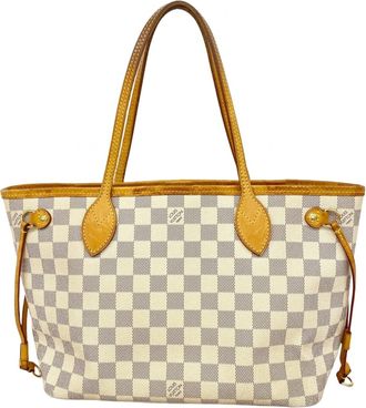 Louis Vuitton White Tote Bag (Pre-Owned)