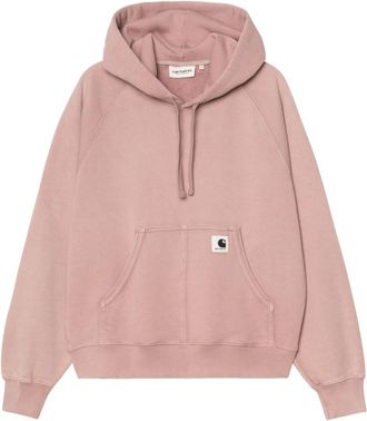 Carhartt Work in Progress Hoodies & sweatvesten, Dames, Roze, S, Katoen, Hooded Hudson Sweatshirt