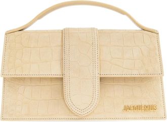 Jacquemus De Grote Bambino Tas - Dames - Handtassen - Beige - ONE Size - Katoen - Tassen