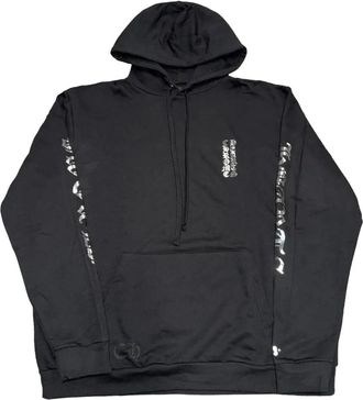 Chrome Hearts Hoodie met print - Zwart
