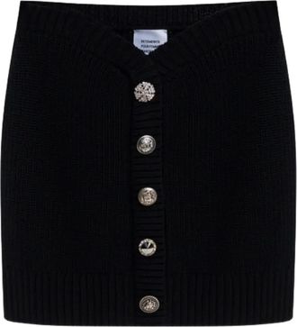 VETEMENTS Minigonna con bottoni - Nero