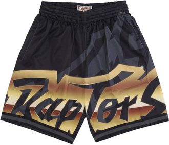 Mitchell & Ness NBA Big Face Basketball Shorts - Heren - Fitness - Veelkleurig - XL - Polyester - Fitness