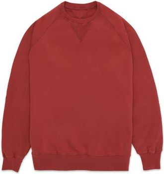 Fortela Harvard Printed Sweatshirt in Burgundy at Nordstrom, Size Xx-Large Eu