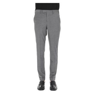 Pantaloni Torino Slim-fit Trousers, male, Gray, Size: 3XL Techno Washable Wool Master Fit Trousers