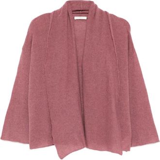 Fedeli Cardigan aperto - Rosa