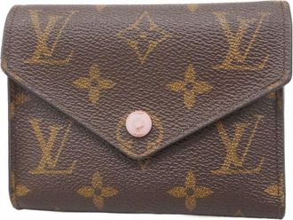 Louis Vuitton Brown Rose Ballerine Wallet (Tri-Fold) (Pre-Owned)