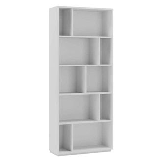 HERDASA Herdasa - Estanteria 5 Alturas Modelo 545 Acabado Blanco. 191 Cm(alto), 80 Cm(ancho), 32 Cm(fondo)