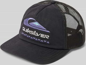 Quiksilver Trucker Cap mit Label-Stitching Modell OASIS in BLACK, Größe 1