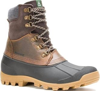 kamik Mens Hudson Boots In Dark Brown