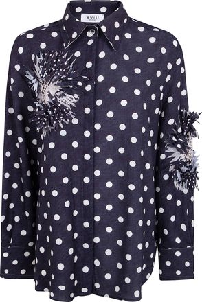 Avi&ugrave; Pois Embroidered Shirt