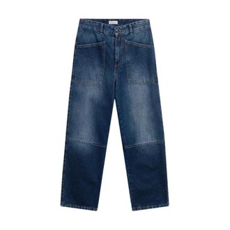 Alchemist Heather Denim | Dark-Blue-Vintage - Dames - Loose Fit Jeans - Blauw - L - Denim - Jeans