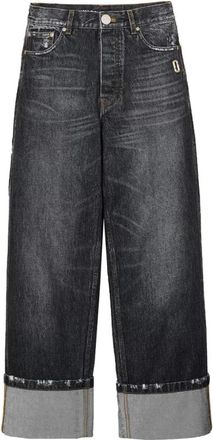 Marc Jacobs Wide Leg Jeans - Dames - Loose Fit Jeans - Grijs - W29 - Katoen - Jeans