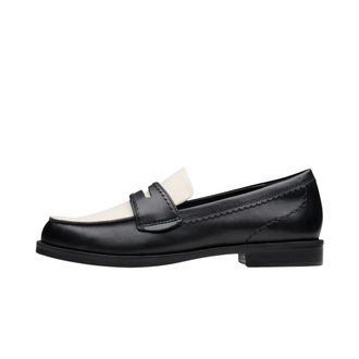 Clarks Straven Edge - Dames - Schoenen - Zwart - Maat: 36 EU Leer