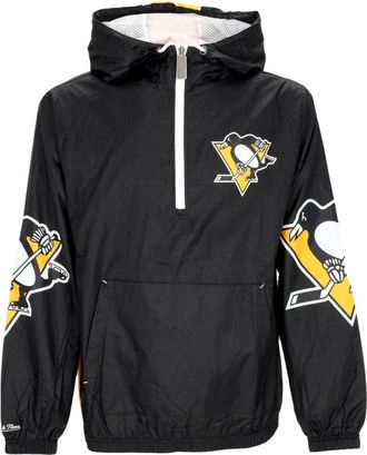 Mitchell & Ness NHL Team Anorak Windbreaker Pitpen - Heren - Fitness - Veelkleurig - M - Nylon - Fitness