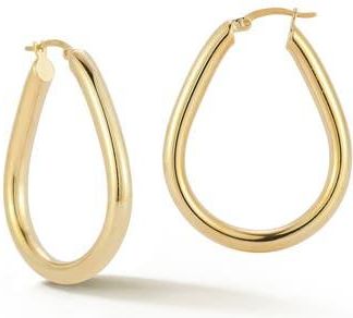 Glaze Jewelry Pear Hoop Earrings in Gold at Nordstrom Rack
