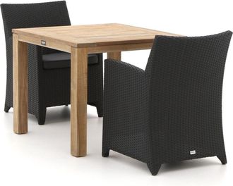 Forza Furniture Forza Barolo/ROUGH-S 90cm dining tuinset 3-delig