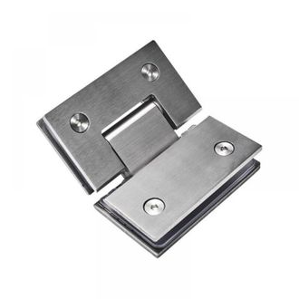 OEM Bisagra De Ducha Sin Marco De 135&deg; Para Vidrio, Soporte De Bisagra Para Puerta De Ducha, Acero Inoxidable 304, 2 Unidades