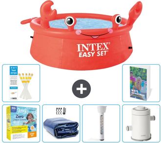Intex Piscina Easy Set Redonda - Cangrejo - 183x51 Cm - 7-piezas S10