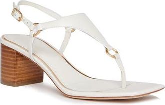 Paige Elara Ankle Strap Sandal in Cream at Nordstrom, Size 10.5