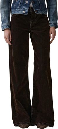 Jeanerica Low-waist Flare Jeans - Dames - Wijde Broeken - Bruin - W27 L32 - Katoen - Broeken