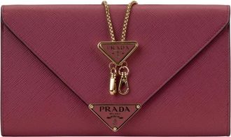 Prada Schoudertas - Dames - Schoudertassen - Bruin - ONE Size - Leer - Tassen