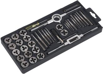 OEM Juego De Machos Y Terrajas M&eacute;tricos De 40 Piezas