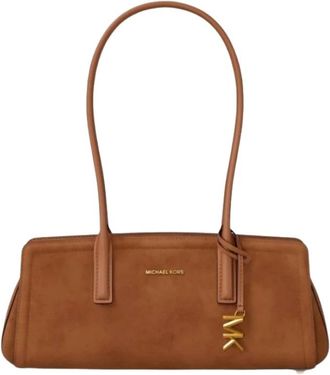 Michael Kors Sm Ew Shoulder Tote - Dames - Schoudertassen - Bruin - ONE Size - Leer - Tassen