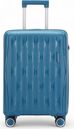 Infinity Leather Robuuste harde koffer voor in de cabine 37,5 x 20,5 x 55 cm TSA-bagage Geschikt voor Easyjet, Ryanair, Wizzair