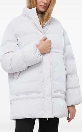 Patrizia Pepe padded pocket coat - White