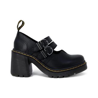 Dr. Martens Quad Retro Mary Jane - Dames - Schoenen - Zwart - Maat: 38 EU Leer