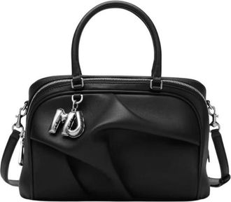 Marc Jacobs Black The Wave Small Satchel