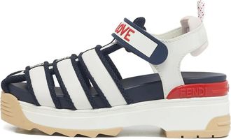 Fendi Sandali con plateau - Bianco