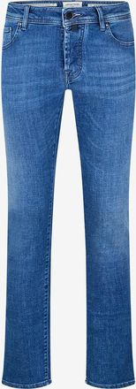 Jacob Cohen Schmale Denim Jeans im Handwerksmeister-Stil