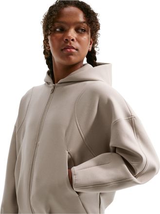 Nike (WMNS) Nike MAVN Therma-FIT Knit Full-Zip Hoodie Cream II Black IM1763-236