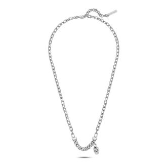 Palm Angels Baldo Ketting - Heren - Accessoires - Grijs - Maat: ONE Size
