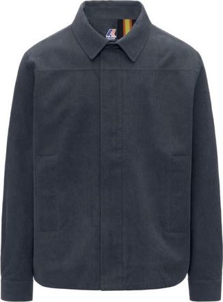 K-Way Shary Corduroy Freizeitjacke f&uuml;r Herren | blau