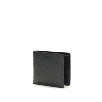 Maison Margiela Grained Calf Leather Wallet - Black