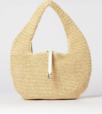 Coccinelle Borsa C-Me Coccinelle in rafia crochet