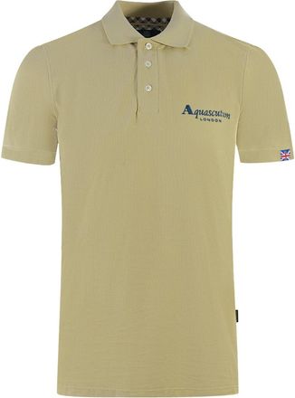 Aquascutum London 1851 Beige Polo Shirt