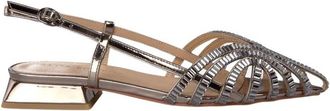Alma En Pena Rhinestone cage sandals - Dames - Sandalen - Grijs - 39 EU - Schoenen