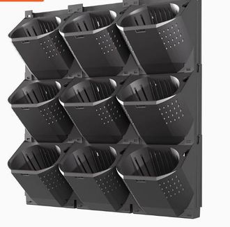 OEM Maceta Apilable Con Sistema De Drenaje Para Una Evacuaci&oacute;n Eficiente Del Agua, Ideal Para Balcones, Jardines, Terrazas Y Zonas Verdes Comunitarias