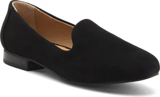 Me Too Yale Loafer in Blk Nubck at Nordstrom Rack, Size 9.5