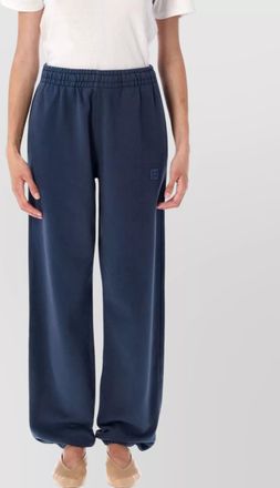 Anine Bing elastic waistband relaxed fit trousers