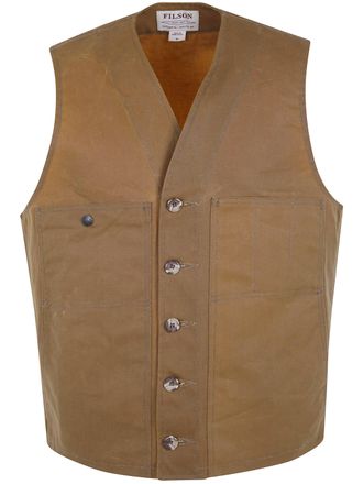 Filson Vest Cotton Oil Tin