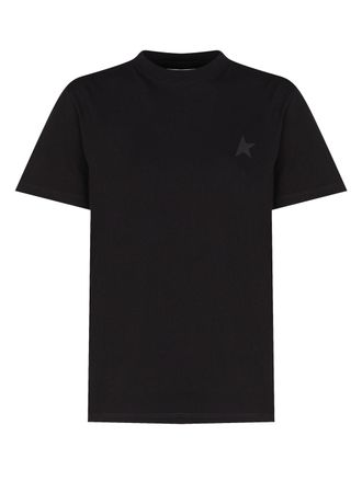 Golden Goose T-shirt In Black Cotton