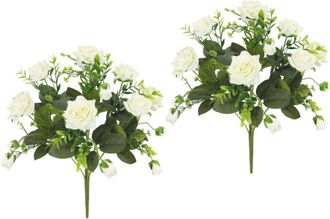 I.GE.A. Kunstblumenstrauss »Wildrosen« Kunstblumenstrauss