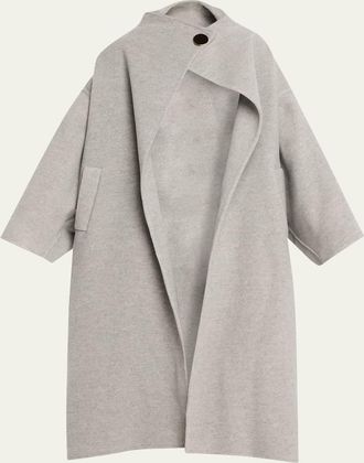 Darkpark North Oversized Cashmere-Wool Coat