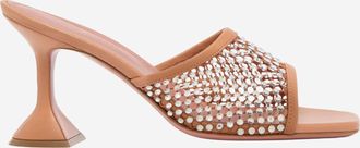 Amina Muaddi Lupita kristallen sandalen