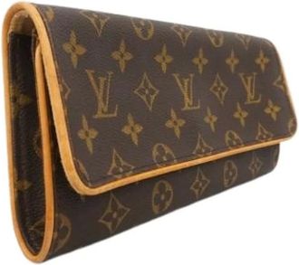 Louis Vuitton Pre-owned Clutches, female, Brown, Size: ONE SIZE Pre-owned Vintage Clutch