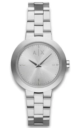 A|X Armani Exchange Jackie Quartz Silver Dial Ladies Watch AX5170